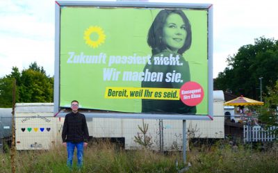 Wahlplakat Bundestagswahl 2021 Grüne Heinersreuth