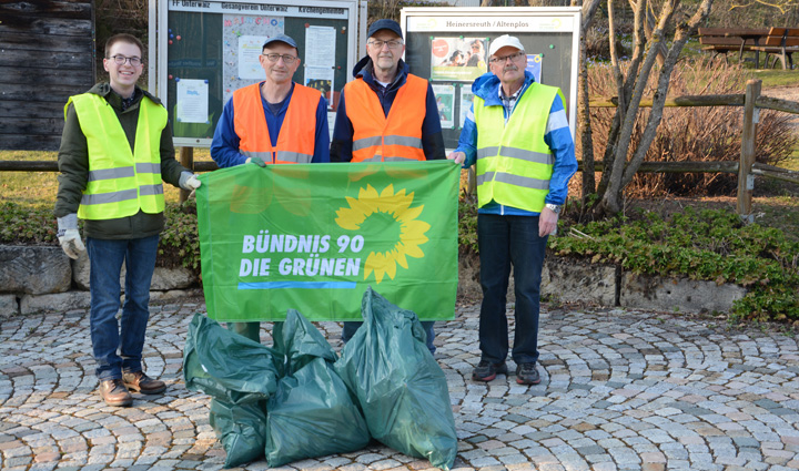 RamaDama mit den Grünen in Heinersreuth-Altenplos
