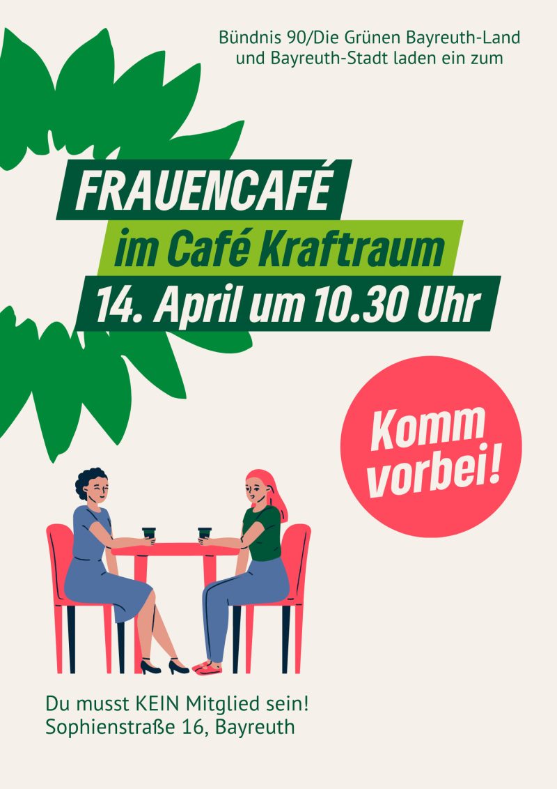 Frauencafe Grüne Stadt und Landkreis Bayreuth